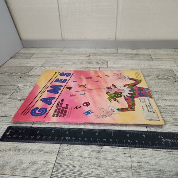 Games Magazine March / April 1981 Vtg Brain Teasers Logic Crossword Puzzles - Picture 2 of 16